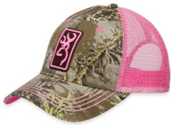 Browning Ladies Conway Cap Realtree Max-1/Pink Womens Hat (308175231)