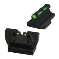 HIVIZ LiteWave Ruger 10/22 Fiber Optic Front/Rear Sight Set (RG1022)