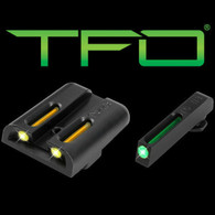 TruGlo Glock Low Set Green Front/Yellow Rear TFO Sight Set (TG131GT1Y)