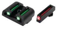 TruGlo Glock 42/43 Fiber Optic Sight Set-Green/Red (TG131G3)