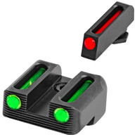 TruGlo Glock 42/43 Fiber Optic Sight Set-Green/Red (TG131G3)
