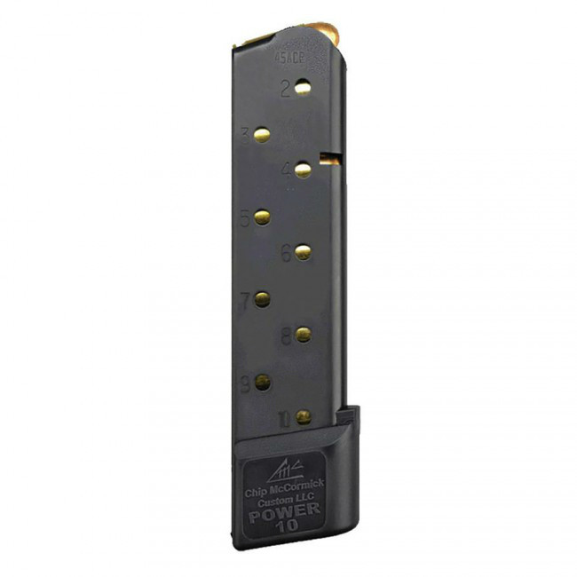 Chip McCormick 1911 Govt//Commander P 10 Rd Magazine .45 ACP Pistol Mag-12150