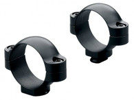 Leupold Standard 30mm Scope Rings-High Height-Matte Black-Steel Rings (49959)