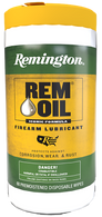 Remington Rem Oil Pop Up Wipes-60 Count 7"x8" Gun Oil Wipes (18384)