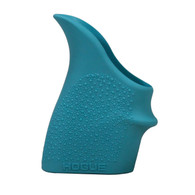 Hogue HANDALL S&W M&P Shield 45/KAHR P/CW 9/40 Beavertail Grip Sleeve-Aqua (18304)