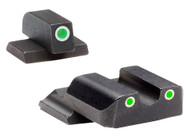 Ameriglo S&W M&P Shield Tritium Sight Set With White Outline Rings  (SW-145)
