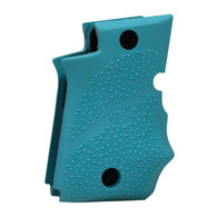 Hogue Sig Sauer P938 Ambi Safety Rubber Grip With Finger Grooves-Aqua (98084)