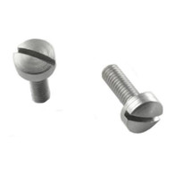 Hogue EXTREME Grip Screws-Browning Hi-Power-Slotted-Stainless-Pack of 2 (09018)
