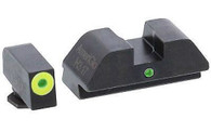 AmeriGlo Glock 42/43 Pro I-Dot Tritium Sight Set W/Lumigreen Ring Front (GL-305)