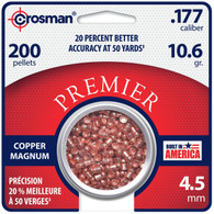 Crosman Copper Magnum .177 Caliber Pellets-Pack of 200 (CPD77)