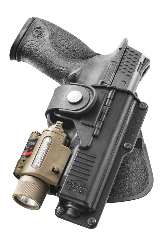 Fobus Tactical Paddle Holster For Glock 19/23/32 W/Light/LaserRight