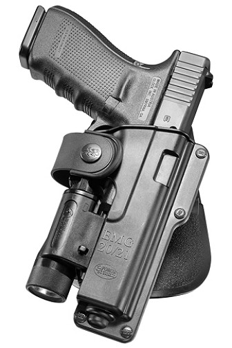 Fobus GLT19 Black Fits Glock 19 23 32 Tactical Self-Locking Paddle Gun Holster 