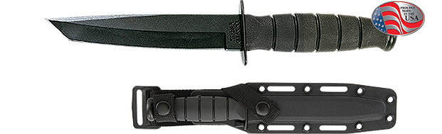 Ka-Bar Short Tanto Tactical/Military Knife With Hard Sheath (5054) - Go  Outdoor Gear