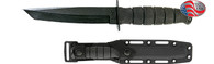 Ka-Bar Short Tanto Tactical/Military Knife With Hard Sheath (5054)