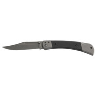 Ka-Bar Folding Hunter Knife-3.875" Clip Point Blade-G10 Handle-Black (3189)