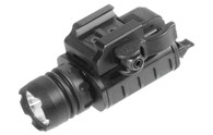 Leapers UTG Tactical LED Pistol Flashlight-QD-400 Lumens-Black (LT-ELP223Q-A)