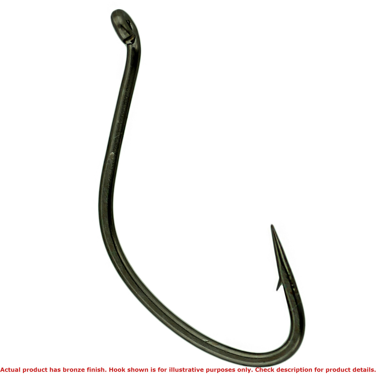 Gamakatsu Trout Worm (TW) Hooks-Size 14-Pack of 10-Bronze (262103