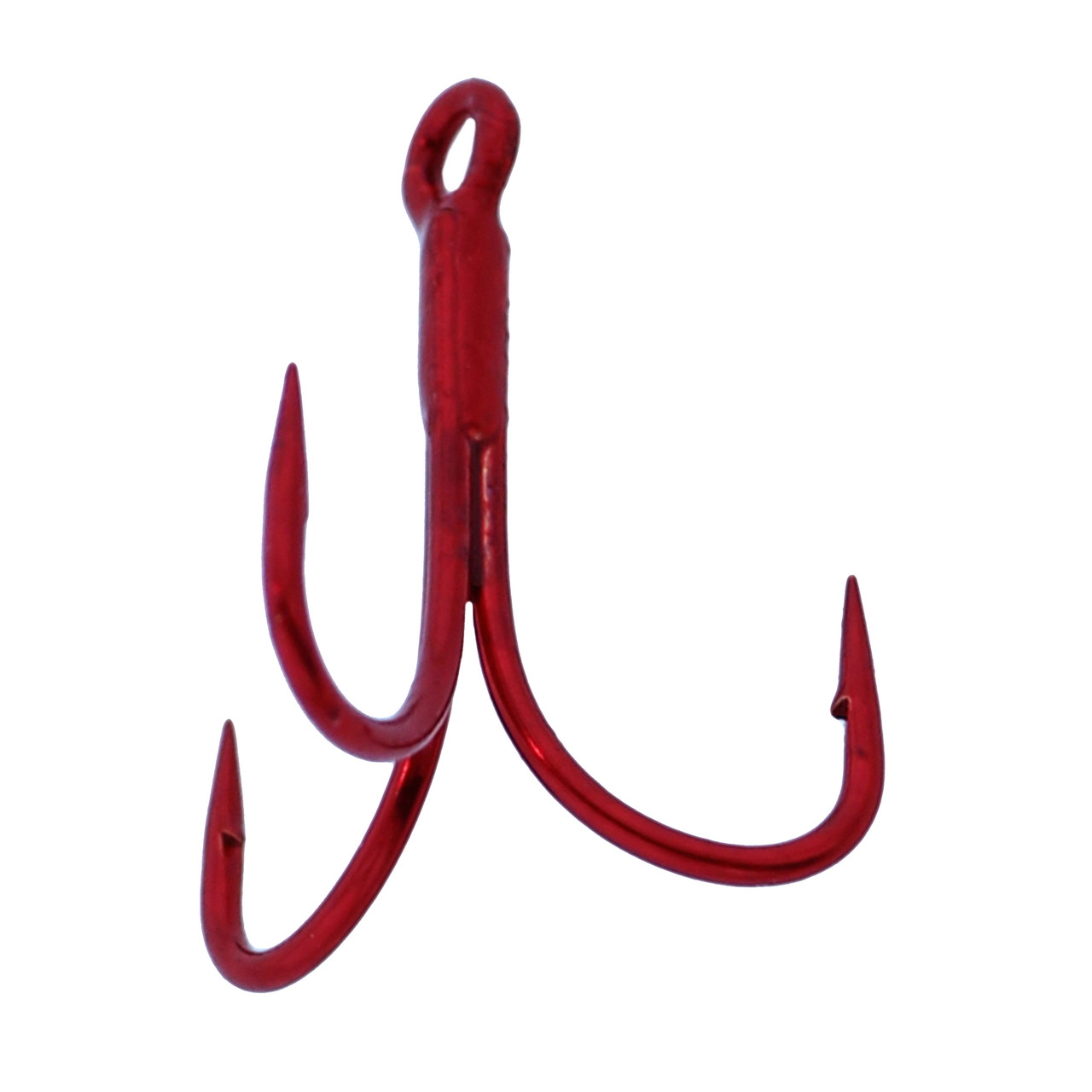 Gamakatsu Trout Treble Hooks-Size 14-Pack of 4-Red (273303) - Go