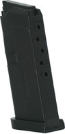 Jagemann JAG-42 Polymer Magazine For Glock 42 .380 ACP 6 Round Mag-Black (12358)