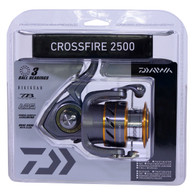 Daiwa Crossfire 2500 Spinning Reel-FW/SW ML/L 5.3:1 (CROSSFIRE2500-CP)