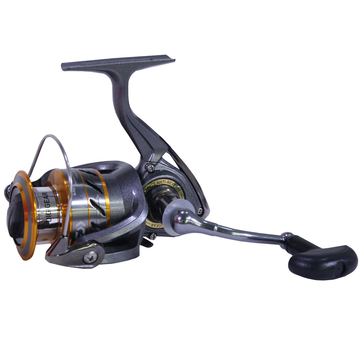 Daiwa Crossfire 5000 Spinning Reel-FW/SW H/MH 4.6:1 (CROSSFIRE5000-CP) - Go  Outdoor Gear