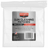 Birchwood Casey 2-1/4" Gun Cleaning Patches For .38-.45 Cal-500 Pack (41166)