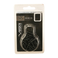 VISM KeyMod 1 Slot Covers-Pack of 18-Black (VAKM1CB)
