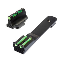 HIVIZ Henry Rifles Fiber Optic Sight Set W/Interchangeable LitePipes (HHVS500)
