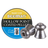 Beeman .177 Cal Hollow Point Coated Lead Pellets-Tin of 500 (1230)