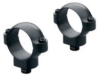 Leupold 30mm Quick Release Steel Rings-Medium Height-Gloss Black (49930)