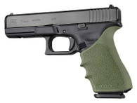 Hogue HANDALL Beavertail Rubber Grip Sleeve For Glock 17 GEN 1/2/5-ODG (17021)