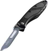 Havalon Piranta Z Folding Knife W/Replacement Blades-Black (XTC-60AZ)