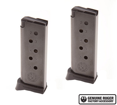 RUGER LCP II .380 6-Round Magazine 90621 Pistol Factory 