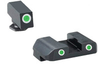 Ameriglo PRO Series Tritium Night Sight Set For Glock Low GEN 1-4 (GL-227)