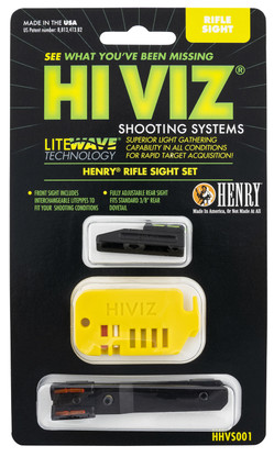 HIVIZ Henry .22 LR Rifle Interchangeable Sight Set (HHVS001)