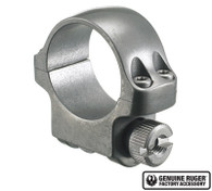 Ruger M77 3KTG 1" Low Target Grey Scope Ring (90293)