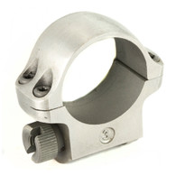 Ruger M77 3K 1" Low Silver Scope Ring (90281)