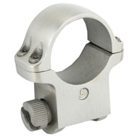 Ruger M77 5K 1" High Silver Scope Ring (90283)