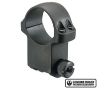 Ruger M77 6BHM 1" Extra High Matte Black Scope Ring (90280)