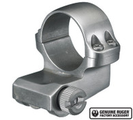 Ruger M77 4KO 1" Medium Silver Offset Scope Ring (90288)