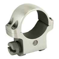 Ruger M77 4K 1" Medium Silver Scope Ring (90282)
