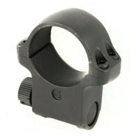Ruger M77 5BHM 1" High Matte Black Scope Ring (90279)