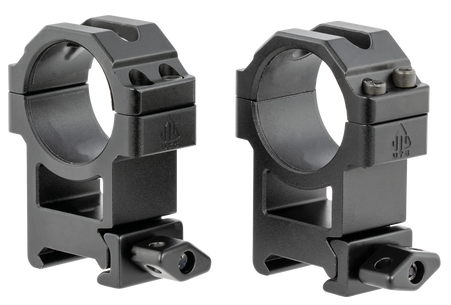 UTG Max Strength Twist Lock Scope Rings 30mm High Profile Rings For Picatinny/Weaver Mount-RG2W3224