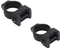 Durasight 1" Scope Ring Medium Height Up To 42mm Objective Z2 Alloy Matte Black-DS300B