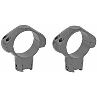 Konus High 30mm Matte Black .22/Airgun Steel Ring Set (7418)