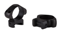 Konus Low 1" Picatinny/Weaver Rail Matte Black Steel Rings (7402)