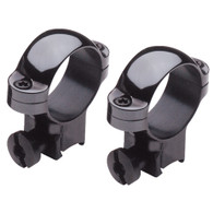 Burris 1" Medium .22 Grooved Receivers Rimfire/Airgun Steel Rings (420072)