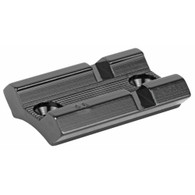 Weaver #46 Classic Scope Ring Base For Ruger American-Gloss Black (48046)