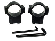 CZ 457 1" 11mm Dovetail Matte Black Aluminum Scope Rings (40086)
