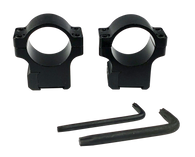 CZ 527 1" 16mm Dovetail Matte Black Aluminum Scope Rings (40088)